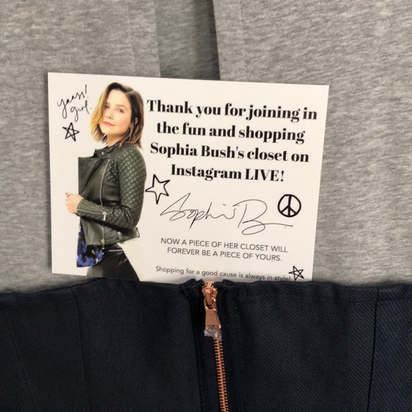 Tibi "Hessian" combo top featuring woven bustier - Picture 8 of 8